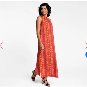 France’s Valentine Love Circle Cotton Maxi Dress size XL